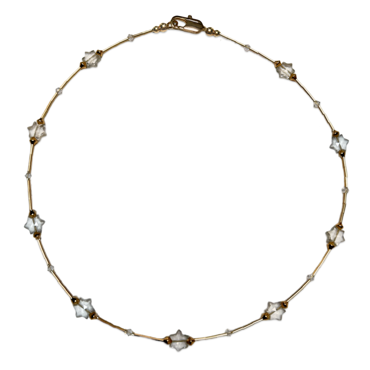 Dainty Jewish Stars Necklace