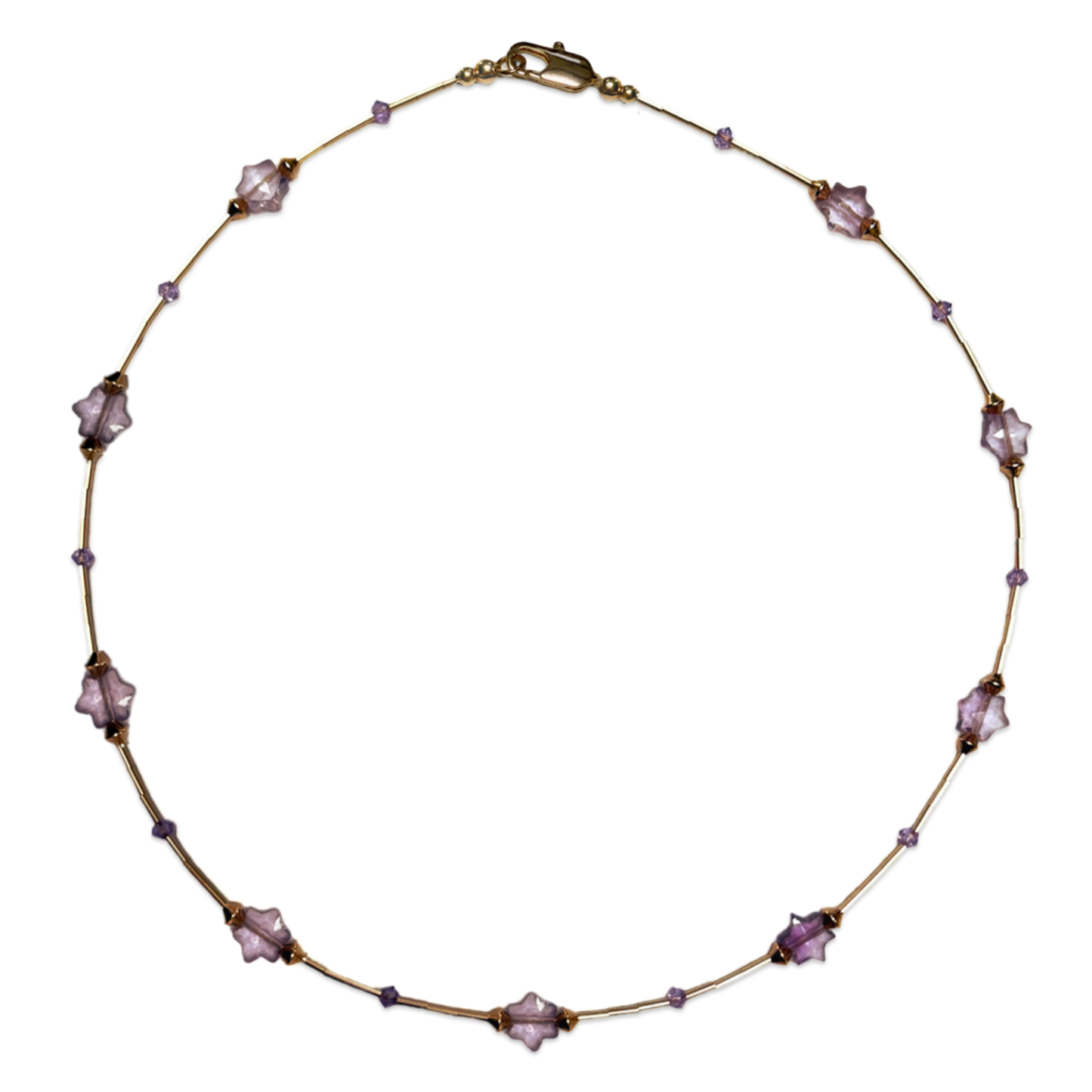 Dainty Jewish Stars Necklace