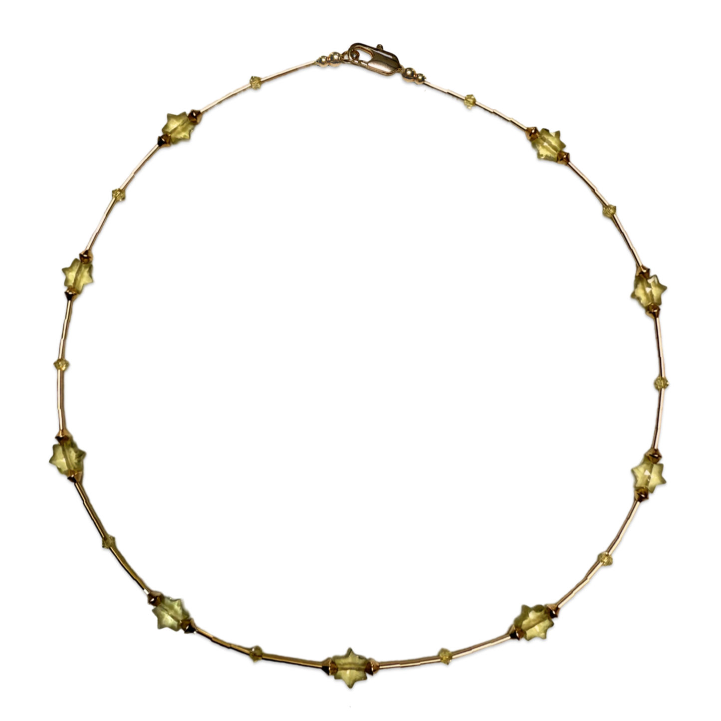 Dainty Jewish Stars Necklace