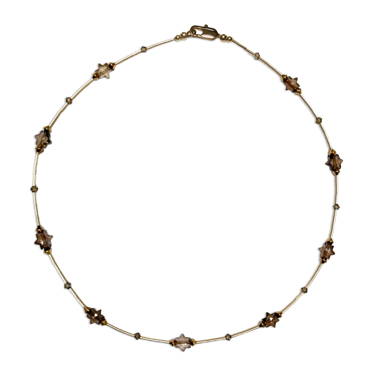 Dainty Jewish Stars Necklace