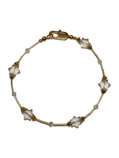 Dainty Jewish Stars Bracelet