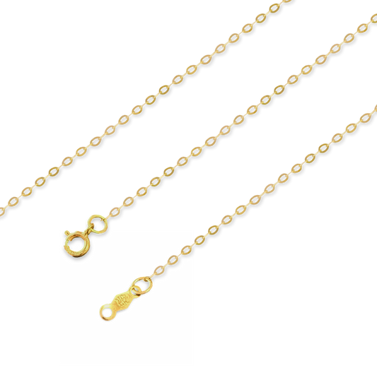 14Kt Gold Cable Necklace