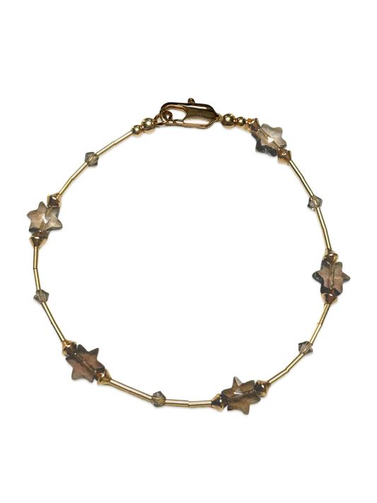 Dainty Jewish Stars Bracelet