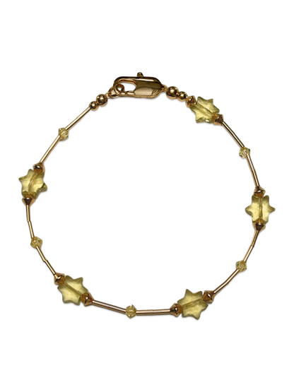 Dainty Jewish Stars Bracelet