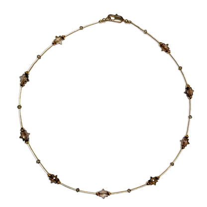 Dainty Jewish Stars Necklace