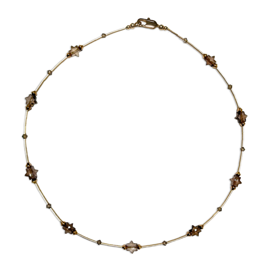 Dainty Jewish Stars Necklace