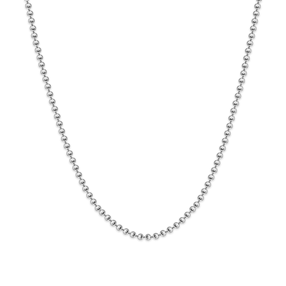 Sterling Silver Ball Chain Necklace